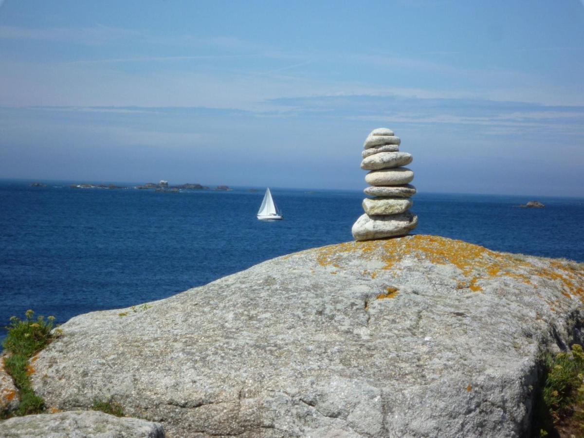 Natural Stone House Close To The Sea, Lannilis Exteriér fotografie